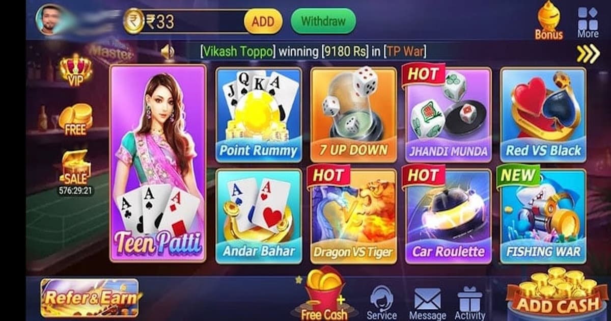 Teen Patti Life App - Download And Get Rs.1000 Free Bonus