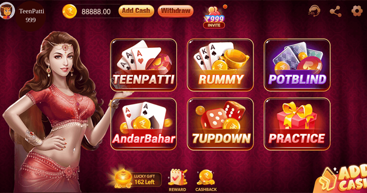 Teen Patti 999 APK | Teen Patti Latest Download | Sign-up bonus Rs-51